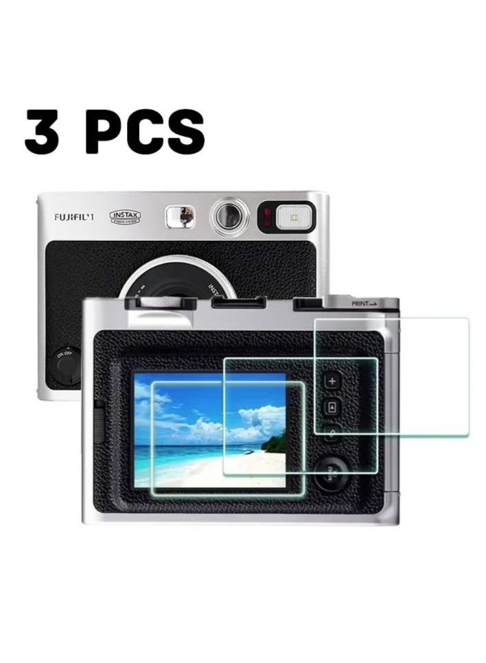 3 حزمة واقي الشاشة لـ Fujifilm INSTAX Mini EVO ، 0.3mm 9H صلابة غطاء زجاجي مقلص مضاد للخدش مضاد للفقاعة - Image 1